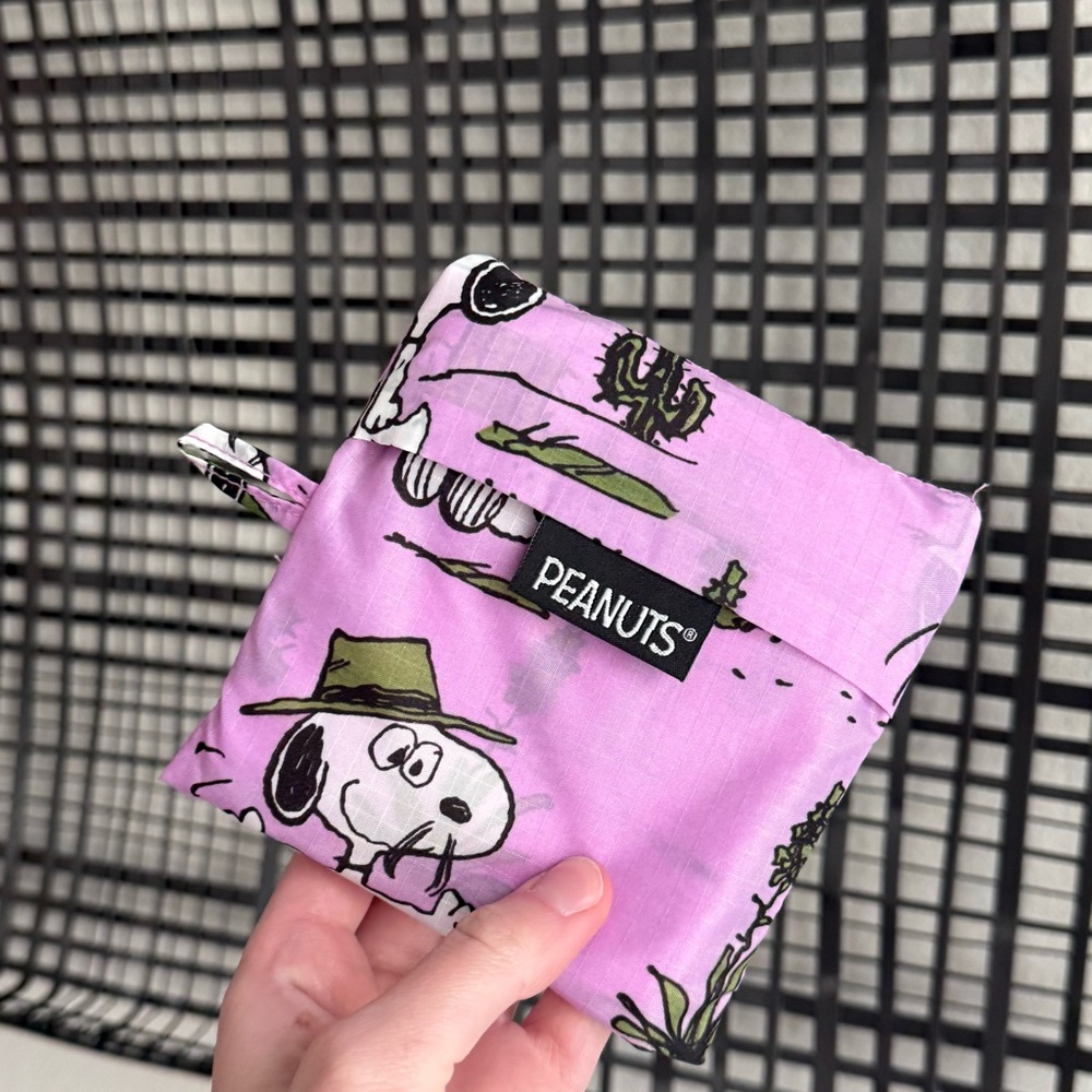 Baggu peanuts snoopy reusable tote bag - Picture 2 of 5